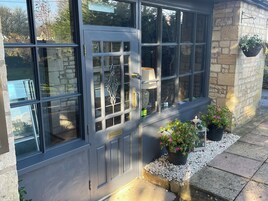 Fachada de la propiedad