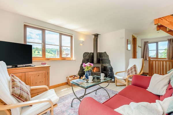 Living room/dining room | Dingle Cottage, Clun, near Craven Arms