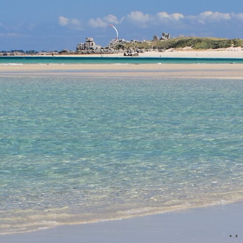 Kerlean, Plage des Sables Blancs