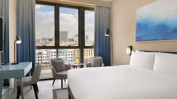Superior Room (City View) | Premium bedding, down duvets, pillow-top beds, minibar