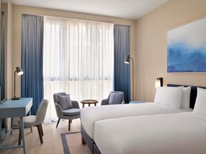 Classic Room Twin Bed | Premium bedding, down duvets, pillow-top beds, minibar