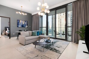 Apartment, Accessible - Silkhaus Spacious Near Dubai Mall Balcony Views (Dubai)