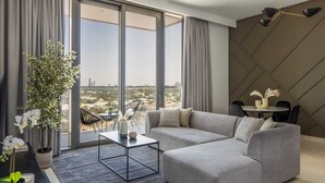 Apartment, Accessible | 1 bedroom, Internet - Silkhaus Elegant Pad With Balcony Pool Gym (Dubai)