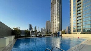 Apartment, Accessible | 1 bedroom, Internet - Silkhaus Elegant Pad With Balcony Pool Gym (Dubai)