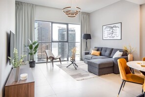 Apartment, Accessible | 1 bedroom, Internet - Silkhaus Modern Bellevue Tower Gym Pool Wifi (Dubai)