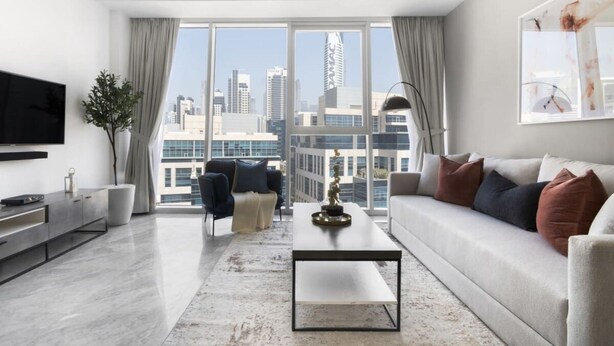 Apartment - Silkhaus Great View Modern Pad Pool Access (Dubai)