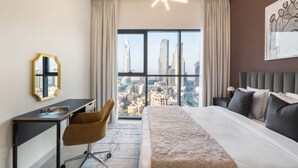 Apartment, Accessible - Silkhaus Stunning Burj Khalifa View Gym Pool (Dubai)