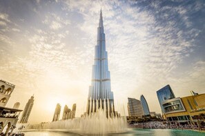 Apartment, Accessible | 1 bedroom, Internet - Silkhaus Large Burj Khalifa Prime View Gym Pool (Dubai)