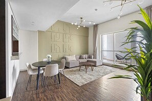 Apartment, Accessible | 1 bedroom, Internet - Silkhaus Large Burj Khalifa Prime View Gym Pool (Dubai)
