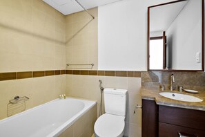 Apartemen, akses difabel | 1 kamar tidur dan internet