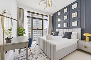 شقة - تجهيزات لذوي الاحتياجات الخاصة | 1 غرفة نوم وخدمة الإنترنت