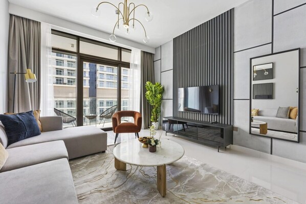 شقة - تجهيزات لذوي الاحتياجات الخاصة | 1 غرفة نوم وخدمة الإنترنت