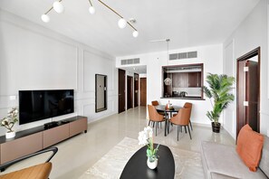 Apartment, Accessible | 1 bedroom, Internet - Silkhaus Chic Close to Burj Khalifa Balcony Wifi (Dubai)