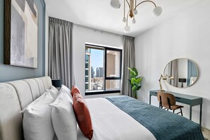 Apartment, Accessible | 1 bedroom, Internet - Silkhaus Chic Close to Burj Khalifa Balcony Wifi (Dubai)