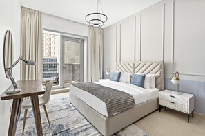 Apartment, Accessible | 1 bedroom, Internet - Silkhaus Dubai Marina Sparkle Tower Pool Gym (Dubai)