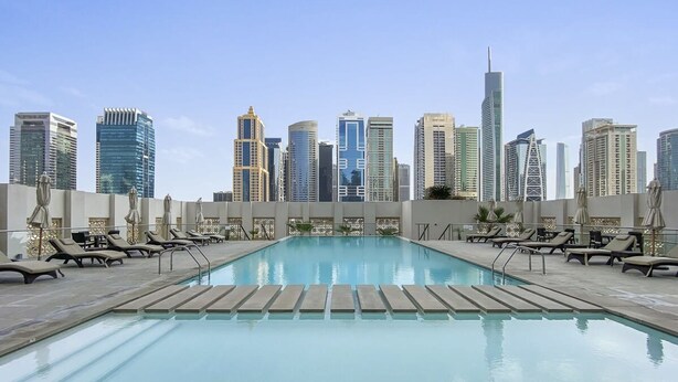 House, Accessible - Silkhaus Chic in West Avenue Pool Gym Access (Dubai)