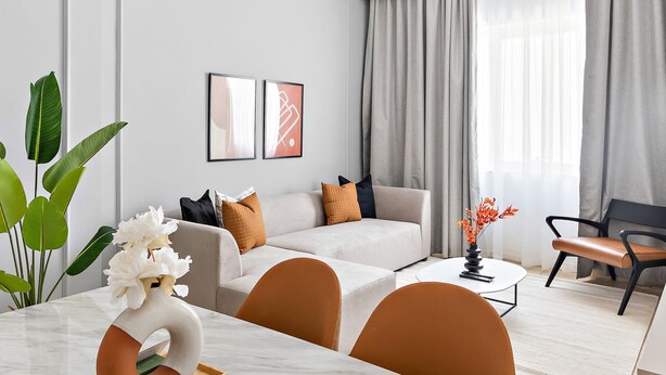 Room - Silkhaus Modern Living Studio in Art Residence (Dubai)