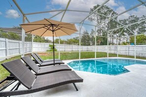 Pool - Wildlife Themed Villa 4 Bd Pool Near Disney (Davenport)