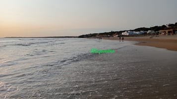 Vlak bij het strand