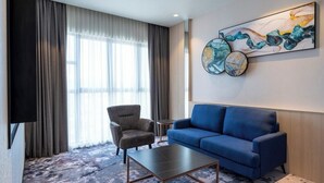 Suite, 1 dobbeltseng | Oppholdsområde