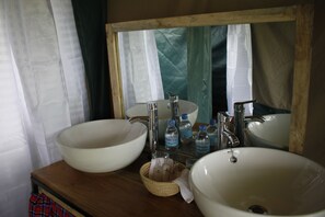 Luxury-Einzelzimmer | Badezimmer