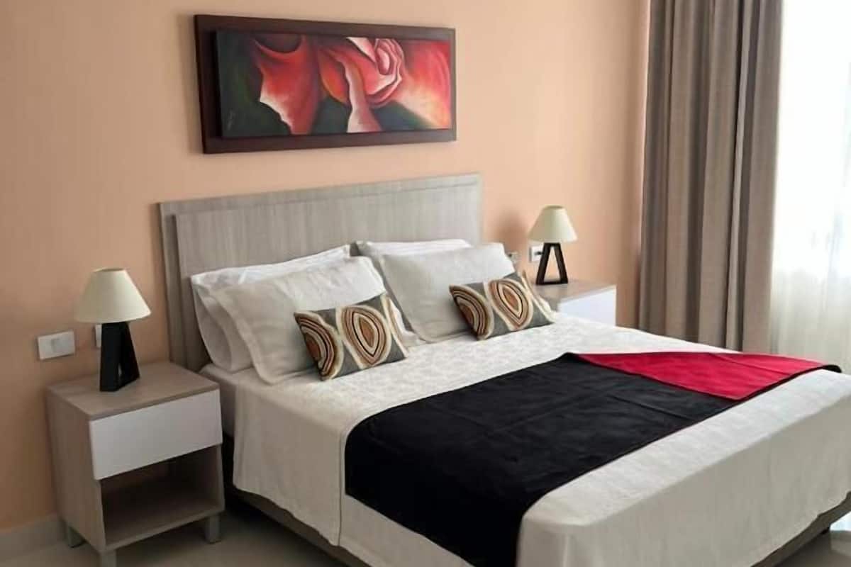 Habitación estándar doble | 1 dormitorio, escritorio, sistema de insonorización y wifi gratis