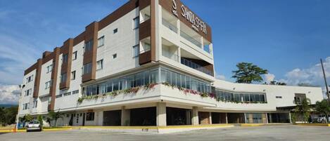 Fachada del alojamiento