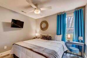 1 bedroom, iron/ironing board, free WiFi, bed sheets