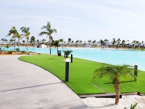 Property grounds - Santa Rosalia Apartment with pool views (Torre Pacheco)