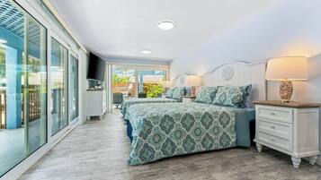 1 soverom og strykejern/-brett