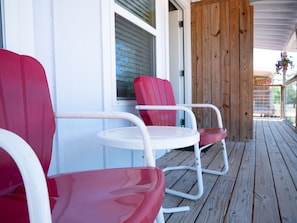 Terrace/patio - River Trail Cottages (Kerrville)