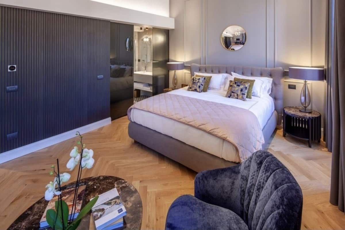 1 habitación, sábanas italianas Frette y ropa de cama de alta calidad
