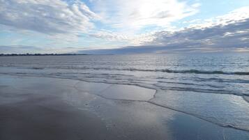Sun-loungers, beach towels