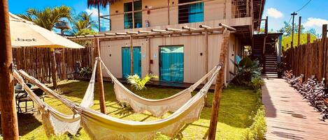 Fassade der Unterkunft