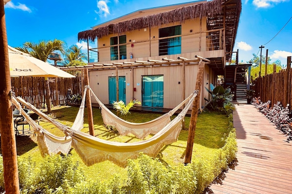 Fassade der Unterkunft