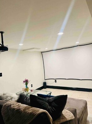 Interior - Entire 2BR Apt + King Bed & 120" Projector (Atlanta)