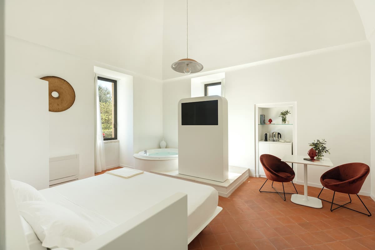 Junior Room, 1 King Bed, Hot Tub, Garden View | View from room