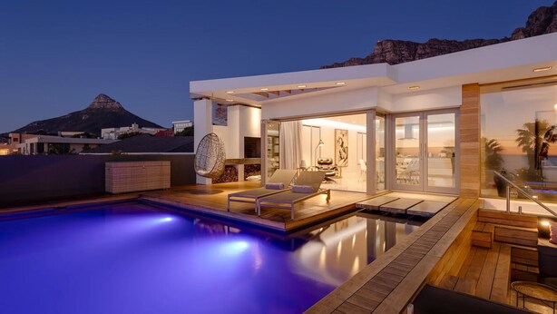 Villa, 5 Bedrooms, Accessible, Balcony | Pool | Outdoor pool - Skyline Views Modern 5-bedroom Vacation Villa With Incredible Ocean Views (Cape Town)
