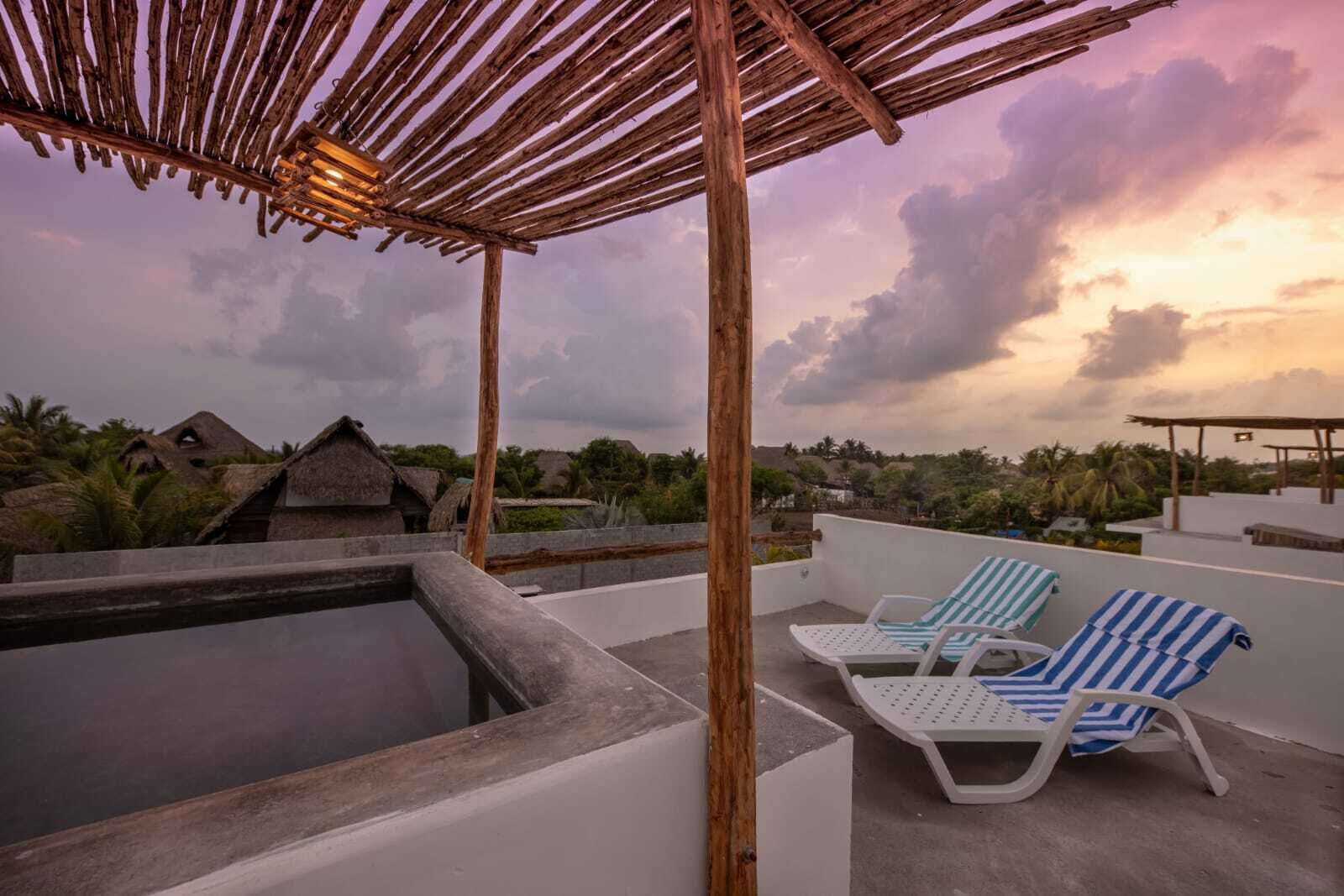 Terraza en la azotea