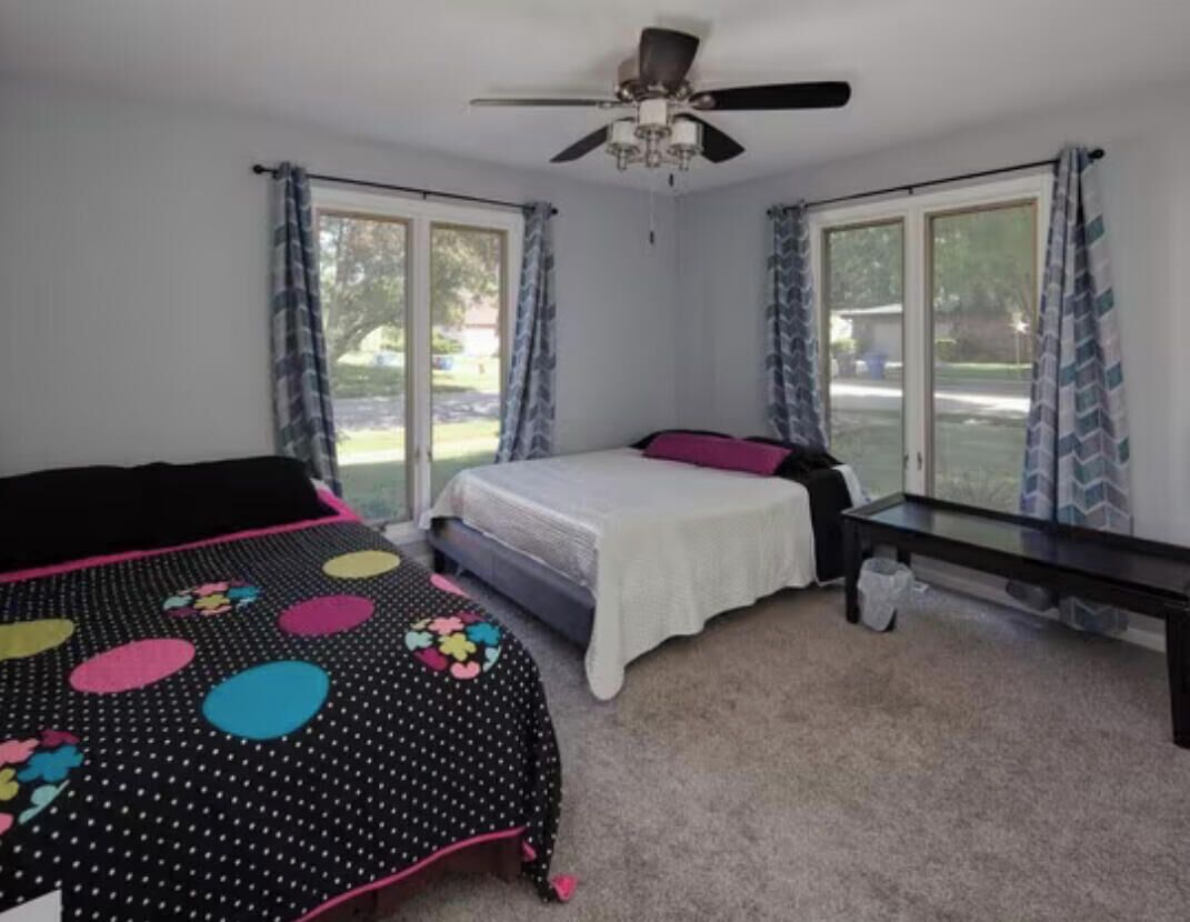 2 Schlafzimmer, Schreibtisch, Bügeleisen/Bügelbrett, kostenloses WLAN