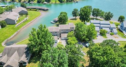 The full Smith Mountain Lake experience: private boat slip, 3 balconies, game room, community pool & beach, propane grill, and pets welcome. No resort fees, ever.