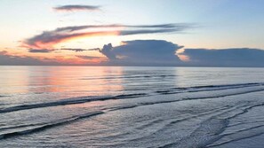 Accommodatie ligt op het strand