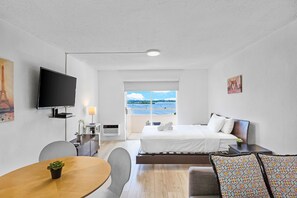 Apartment | 1 Schlafzimmer, Bügeleisen/Bügelbrett, kostenloses WLAN, Bettwäsche