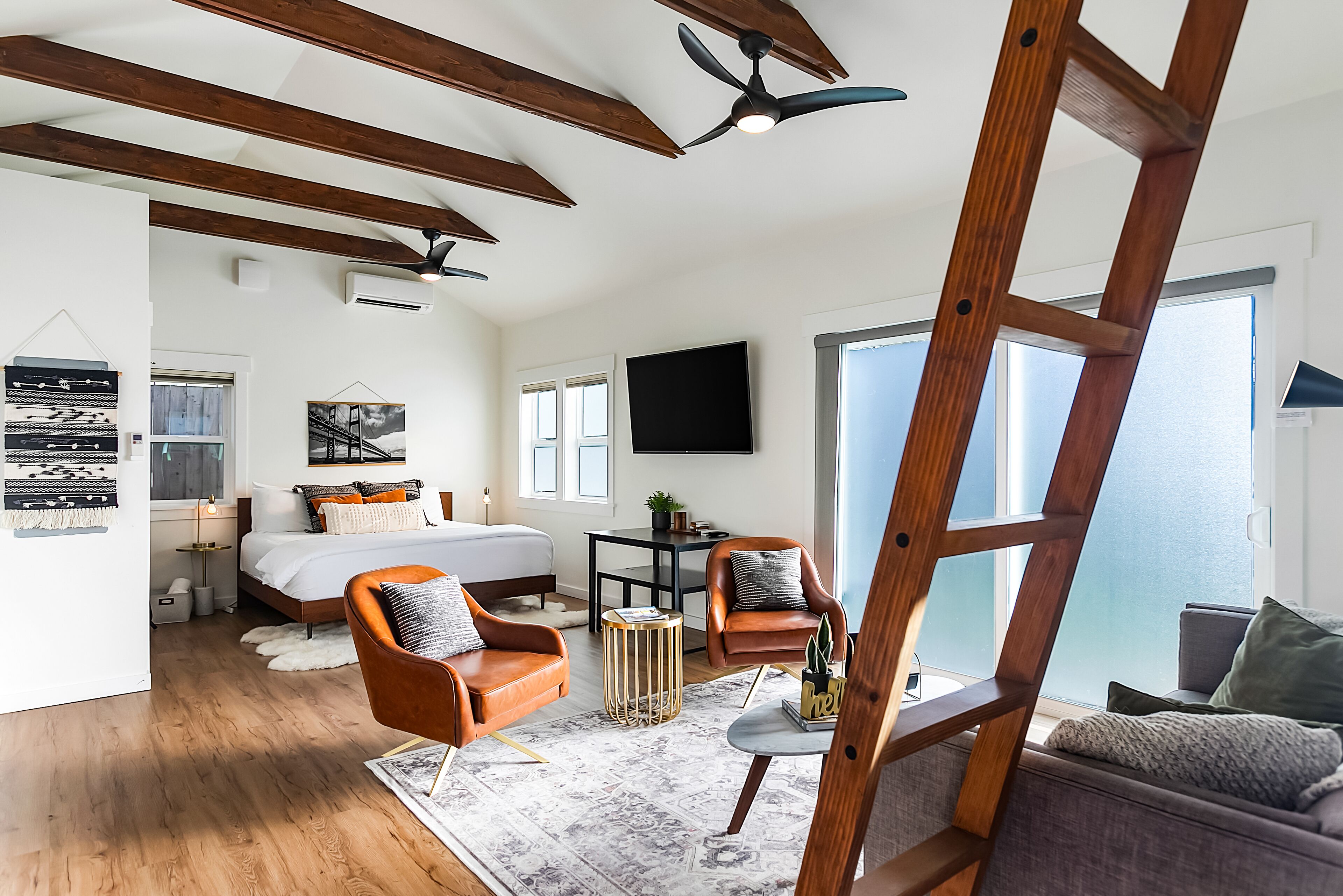 Estúdio clássico | Área de estar