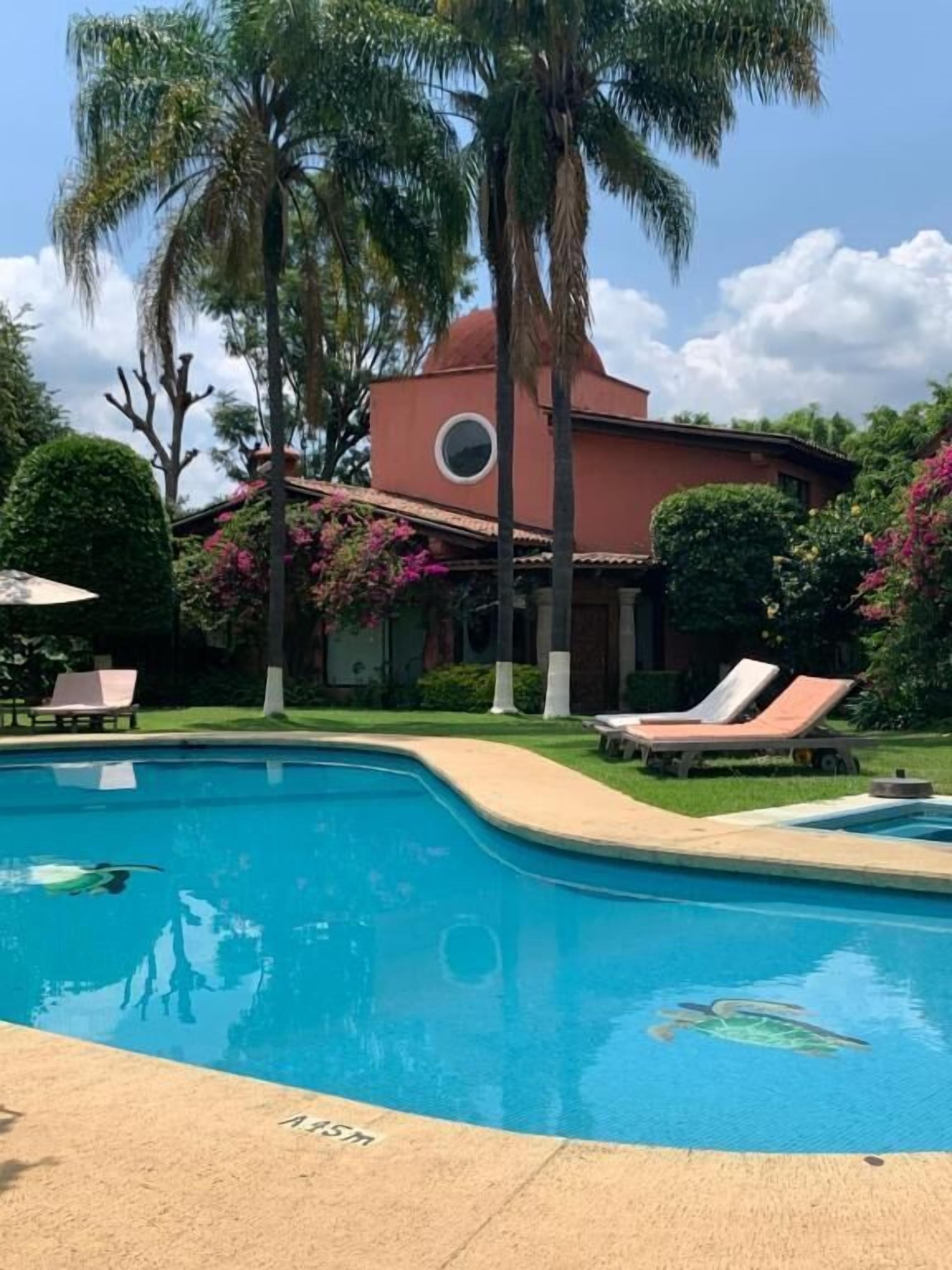 Alberca al aire libre 