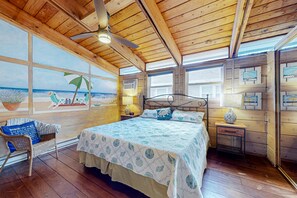 4 habitaciones, acceso a internet y ropa de cama