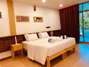 6 habitaciones, tabla de planchar con plancha, wifi y ropa de cama