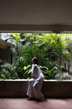 Vue sur le jardin