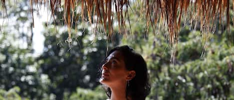 Departamento Prestigio, 1 cama King size, balcón, vista a la ciudad | Balcón