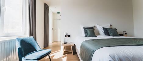 Dobbeltrom – superior | Skrivebord, lydisolert og wi-fi (inkludert)